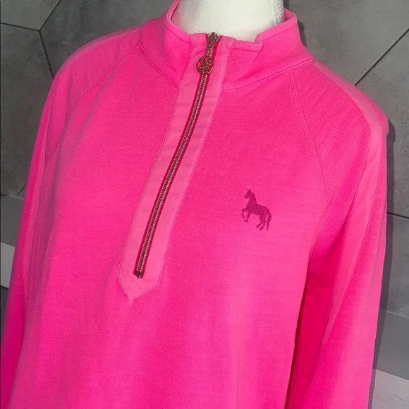 Lilly Pulitzer ASHLEE PULLOVER In PASSION FRUIT PINK 💗 - Picture 9 of 12